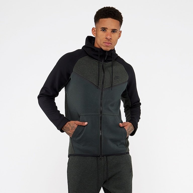 nike tech fleece vintage green